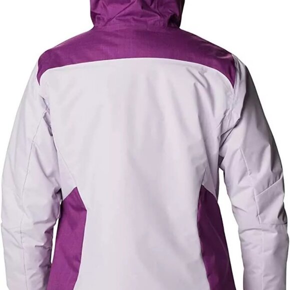 Columbia Women's Tipton Peak Insulated Jacket Pale Lilac/Plum SZ M NWT RET $160 - Picture 6 of 12